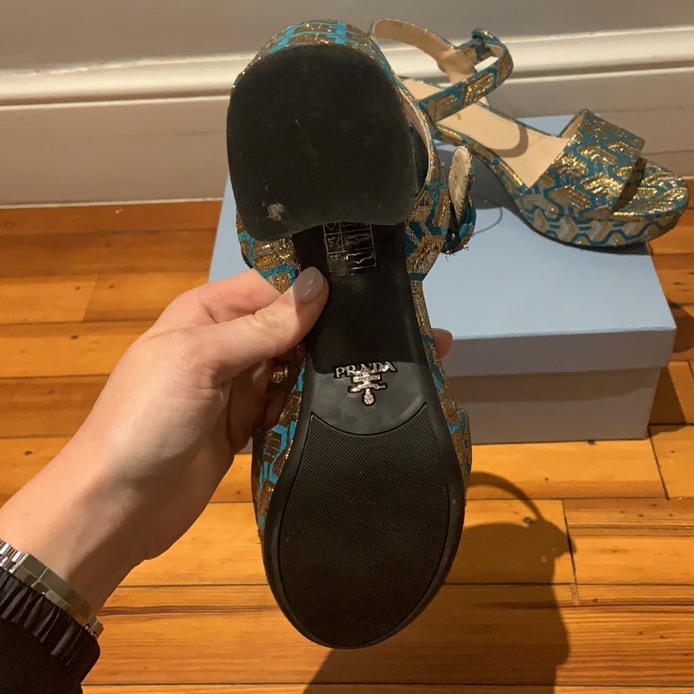 Prada Donna platforms amarena - Picture 5 of 6